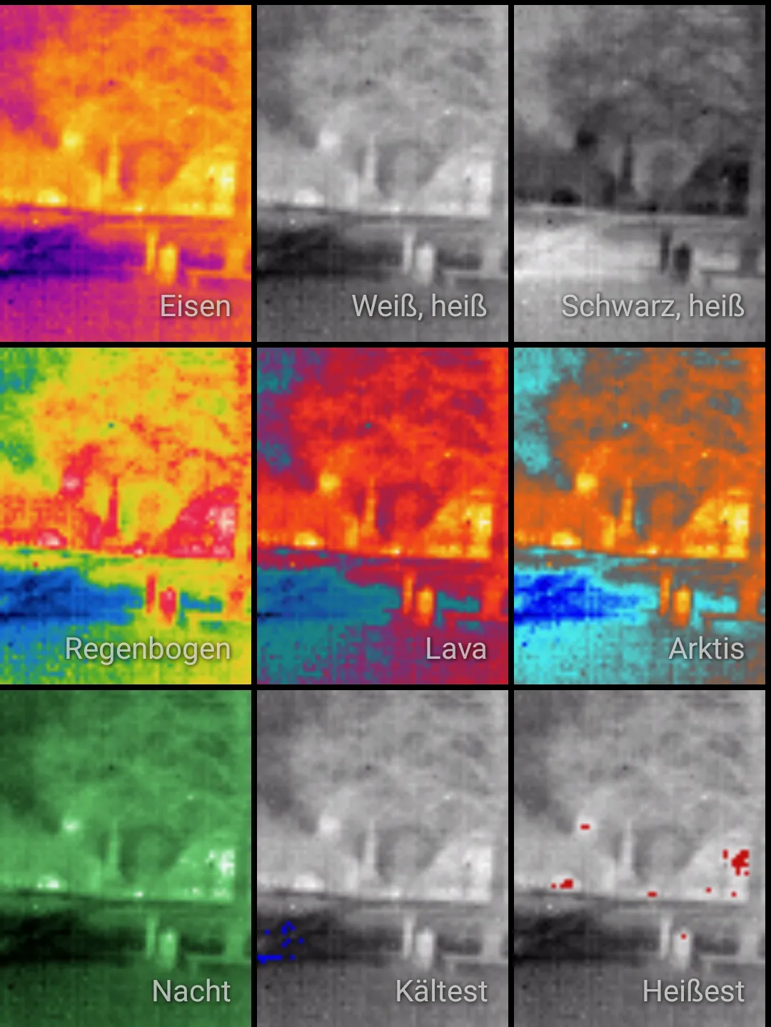 ulefone armor 27t pro screenshot thermalmodes